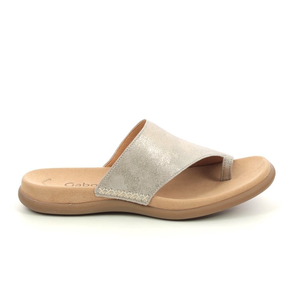 NWT Gabor Lanzarote Womens Toe Post Sandals - Size 6 - Picture 2 of 13